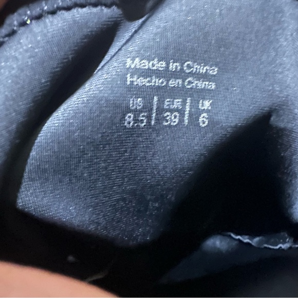 Call It Spring Over-the-Knee Boots-Black Faux Suede, Block Heels size 8.5 - Picture 5 of 5